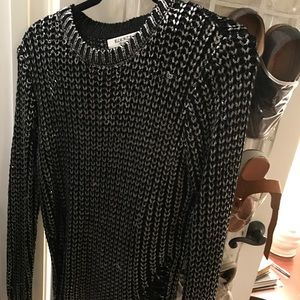 Nasty Gal metallic sweater
